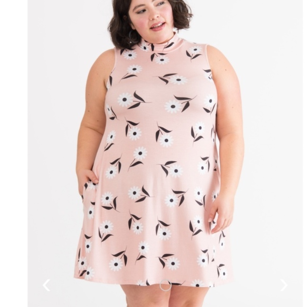 A&D Mock Neck Swing Tank